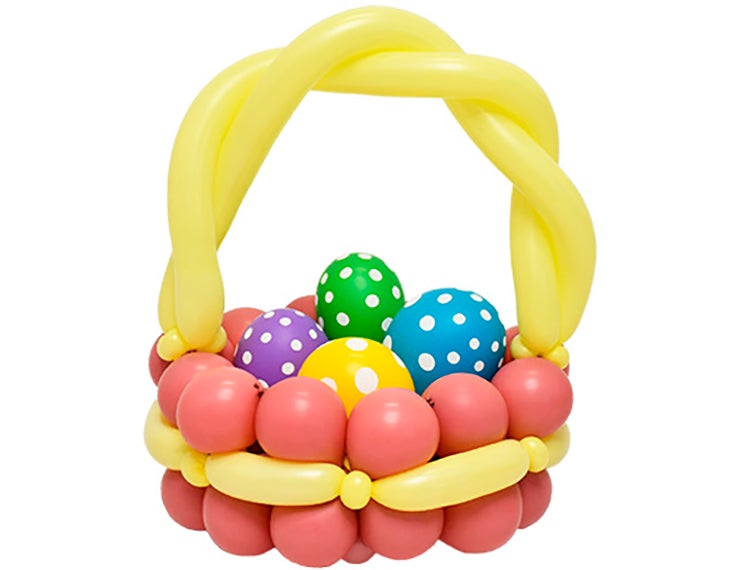 EASTER EGGS BASKET