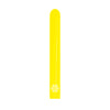 LATEX BALLOON FASHION YELLOW TUBE