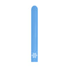 BLUE NEON TUBE LATEX BALLOON