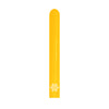 LATEX BALLOON FASHION HONEY YELLOW TUBE