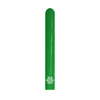 LATEX BALLOON GREEN METAL TUBE