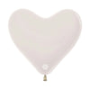 TRANSPARENT FASHION HEART LATEX BALLOON