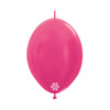 LATEX LINK-O-LOON® METAL FUCHSIA BALLOON