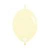 LINK-O-LOON® LATEX BALLOON MATTE YELLOW PASTEL