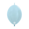 LINK-O-LOON® SATIN BLUE LATEX BALLOON