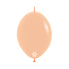 LINK-O-LOON® FASHION PEACH LATEX BALLOON