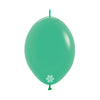 LINK-O-LOON® FASHION GREEN LATEX BALLOON
