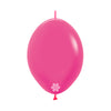 LINK-O-LOON® NEON FUCHSIA LATEX BALLOON