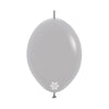 LINK-O-LOON® FASHION GRAY LATEX BALLOON