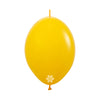 LINK-O-LOON® FASHION HONEY YELLOW LATEX BALLOON