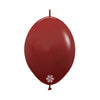 LINK-O-LOON® FASHION MERLOT LATEX BALLOON