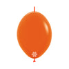 LINK-O-LOON® FASHION ORANGE LATEX BALLOON