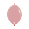 LINK-O-LOON® FASHION ROSEWOOD LATEX BALLOON
