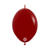LINK-O-LOON® FASHION IMPERIAL RED LATEX BALLOON