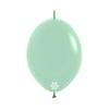 LINK-O-LOON® LATEX BALLOON PASTEL DUSK GREEN TEA