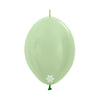 LINK-O-LOON® SATIN GREEN LATEX BALLOON