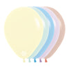 ASSORTED PASTEL MATTE ROUND LATEX BALLOON II