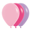 FASHION ROUND LATEX BALLOON ASSORTED GIRL