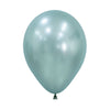 ROUND SILK LATEX BALLOON MINT GREEN