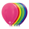 ASSORTED METAL ROUND LATEX BALLOON