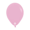 GLOBO LATEX REDONDO FASHION ROSADO DULCE