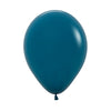 GLOBO LATEX REDONDO FASHION AZUL TURQUESA PROFUNDO