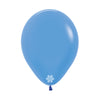 NEON BLUE ROUND LATEX BALLOON