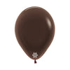 FASHION CHOCOLATE ROUND LATEX BALLOON