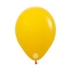 FASHION ROUND LATEX BALLOON HONEY YELLOW