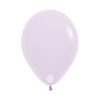 ROUND LATEX BALLOON PASTEL MATTE LILAC