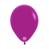 FASHION ROUND LATEX BALLOON PURPLE ORCHID