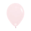 ROUND LATEX BALLOON PASTEL MATTE PINK