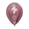 PINK REFLEX ROUND LATEX BALLOON