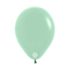 ROUND LATEX BALLOON PASTEL DUSK GREEN TEA