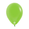 ROUND LATEX BALLOON NEON GREEN