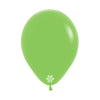 FASHION LIME GREEN ROUND LATEX BALLOON