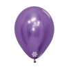ROUND LATEX BALLOON REFLEX VIOLET