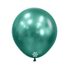 ROUND LATEX BALLOON REFLEX GREEN AURORA