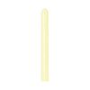 LATEX BALLOON MATTE YELLOW PASTEL TUBE