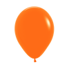 FASHION ORANGE ROUND LATEX BALLOON