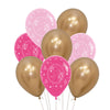 BOUQUET GLOBO LATEX R12 PRINCESAS SURTIDO