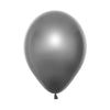 GLOBO LATEX REDONDO DUO PLATA