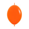 LINK-O-LOON® FASHION ORANGE LATEX BALLOON