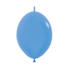 LINK-O-LOON® NEON BLUE LATEX BALLOON