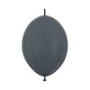 LATEX LINK-O-LOON® METAL GRAPHITE BALLOON