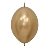 GLOBO LATEX LINK-O-LOON® REFLEX DORADO