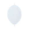 LINK-O-LOON® FASHION WHITE LATEX BALLOON