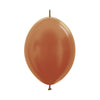 LATEX LINK-O-LOON® METAL COPPER BALLOON