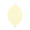 LINK-O-LOON® LATEX BALLOON MATTE YELLOW PASTEL