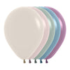 GLOBO LATEX REDONDO PASTEL DUSK SURTIDO